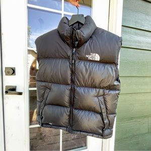 THE NORTH FACE Vintage Nuptse 700 Goose Down Puffer Vest - M